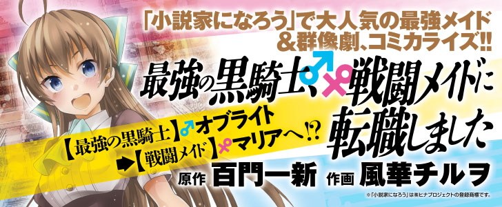 最強の黒騎士、戦闘メイドに転職しました